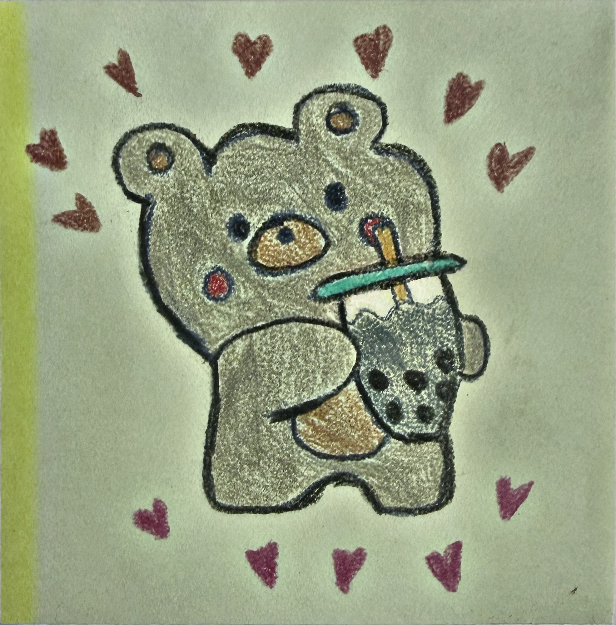 Bear with boba